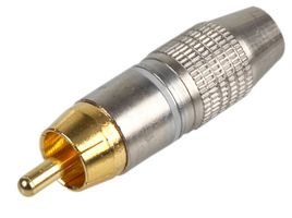 PS11546 - Metal RCA Phono Plug, White