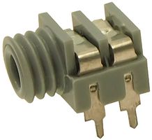 CL1384A - 3.5mm Mono Jack Socket, Panel Mount, PCB, Grey