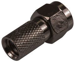 PROCON02 - F Type Twist On Connector with 'O' Ring, Black, Type RG6/WF100 Cables, Pack of 100