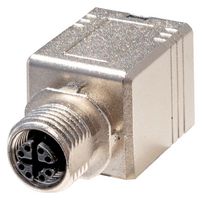 SGM12180 - M12 to RJ45 Cat6a STP Adaptor, 180 Degrees