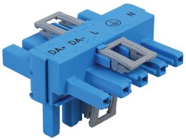 770-620 - T-Connector, WINSTA MIDI, 5 Pole, Blue
