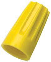 30-074 - Twist On Wire Nut Connectors, Yellow, Pack of 100