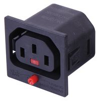 PA135015BK - Locking IEC C13 Outlet (F)