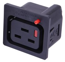 PA195015BK - Locking IEC C19 Outlet (J)