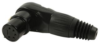 FC619315 - 5 Pole Right Angle XLR Socket, RAMP, Multi Position