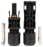 CCPV-KC5-1T1-I - MC4 Compatible Solar Power Photovoltaic Connector, NEC Interlock, Plug and Socket, 1500V, 30A