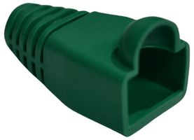 PRORJ45-BOOT-GREEN - RJ45 Push Through Boots, Pack of 10