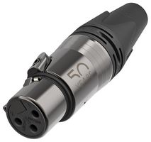 NC3FXX-50-D - 3 Pole XLR Socket, 50th Anniversary, Pack of 100