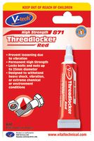 VT-871 - Threadlocker Red - High Strength 6ml Tube