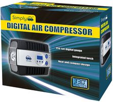 DAC02 - 12V Digital Air Compressor with Torch, 120PSI