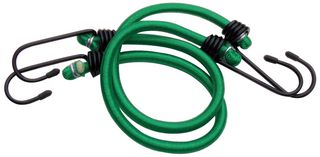 SWLE1 - Luggage Bungee Cords, 18", Green, Set of 2