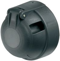 A0008. - 12N 7-Pin Towing Socket, Plastic, No Cut-Out