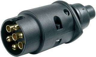 A0013. - 12N 7-Pin Towing Plug, Plastic