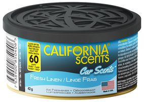 CCS044-12 - Car Scents Air Freshener Tin, Fresh Linen