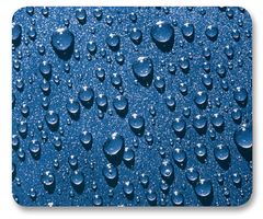 5494 - Blue Raindrop Mouse Mat