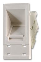CS05896 SINGLE - EUROMOD 45 Degree Shuttered RJ45 Connection Module