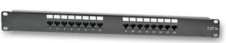 8216 - 16-Port Cat5e Patch Panel