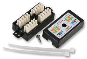 BT-855BLK - Cat5e Inline Coupler - Black