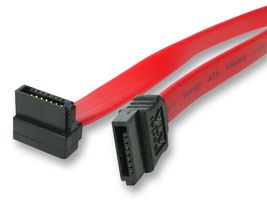 SATA24RA1 - Internal SATA (7 Pin) Female to Right Angled Female Connection Lead, 0.6m