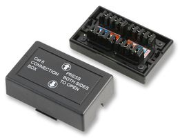 S78BKB - Cat6 Wiring Connection Box, Black