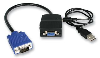 ST122LE - 2-Port VGA Video Splitter, USB Powered