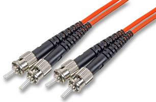 PS11093 - 5m ST-ST OM1 62.5/125µm Multimode Fibre Optic Patch Lead