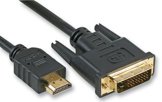 PSG90264 - HDMI A Male to DVI-D Male Lead, 10m Black