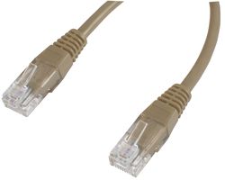 PSG04347 - RJ45 Ethernet Patch Lead with CCA Conductors, 2m Grey
