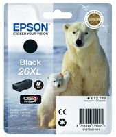 C13T26214010 - 26XL High Capacity Original Ink Cartridge, Black