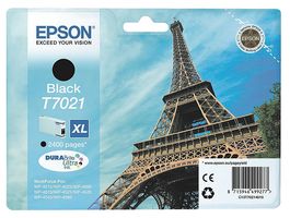 C13T70214010 - T7021XL High Capacity Original Ink Cartridge, Black