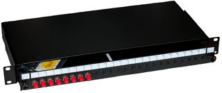 009-022-009-08 - 8 Way Loaded ST Multimode Fibre Patch Panel