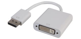PSG90924 - DisplayPort to DVI Adaptor Male to Female - White