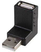 PSG91064 - Up Angled USB 2.0 Type-A Male to Female Adaptor