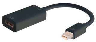PSG91078 - Mini DisplayPort 1.2 to HDMI Adaptor - Black