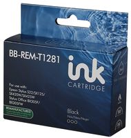 BB-REM-T1281 - Remanufactured Black Ink Cartridge - Replaces Epson T1281