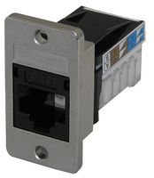SKMCBKPM - Panel Mount Cat6 Component Level Keystone Socket, Black