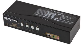 NLKVM-100-4 - 4-Port USB KVM Switch