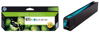 CN626AE - HP971XL High Yield Original Ink Cartridge, Cyan