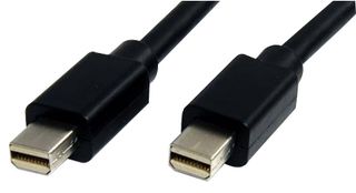MDISP1M - Mini DisplayPort 1.2 Male to Male Lead, 1m Black