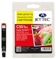 101C055130 - C551B XL Remanufactured Ink Cartridge, Black - Replaces Canon CLI-551 XL