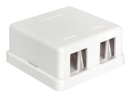 KH2 - 2 Port Keystone Housing - 59.0 x 61.5 x 28.5mm
