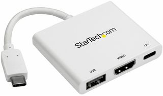 CDP2HDUACPW - USB-C to 4K HDMI 30Hz & USB 3.0 Multifunction Adaptor with Power Delivery, White