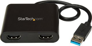 USB32HD2 - USB 3.0 to Dual HDMI Adaptor, 4K and 1920x1200