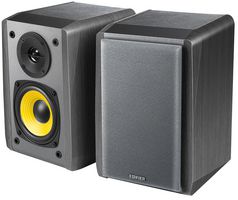 R1010BT-BLACK - R1010BT 2.0 Bookshelf Multimedia Speaker System with Bluetooth, Black