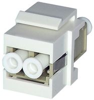 KOLMMDXWH - Multimode Fibre Keystone Coupler LC-LC Duplex, White