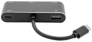 C-TC-HDMI-VGA - USB-C to HDMI, VGA & Audio Adaptor with Power Delivery