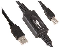PSG91700 - USB 2.0 A Plug to B Plug Active Booster Cable, 20m