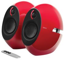E25HD-RED - Luna HD 2.0 Multimedia Speaker System with Bluetooth, Red