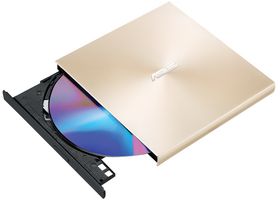 SDRW-08U9M-U/GOLD/G/AS - ZenDrive U9M Slimline 8x External USB DVD Writer, Gold