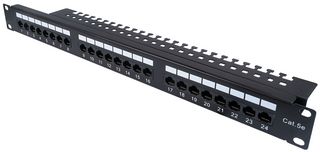 FF24KD - 24 Port Cat5e RJ45 Patch Panel